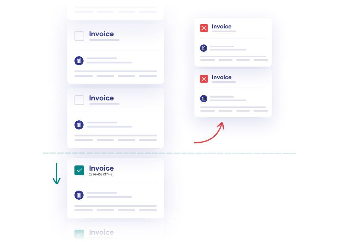 invoice validation and deviation handling