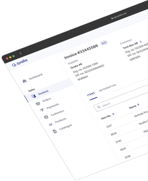 Connect e-invoicing