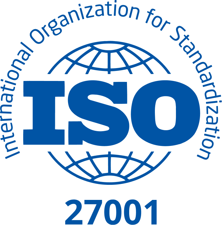 ISO IEC 27001:2022 certified